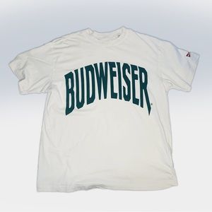 Tan Budweiser shirt - Unisex Medium